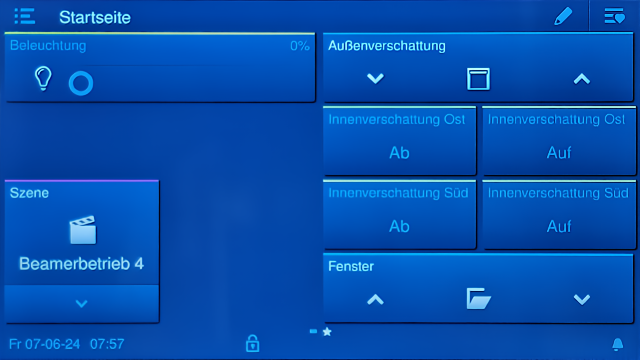 Die Benutzeroberfläche des Terminals